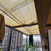 Beige Hdpe Sunshade Net Balcony Garden Plants Cover Gazebo