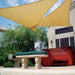 Beige Hdpe Sunshade Net Garden Shelter Balcony Cloth Pool