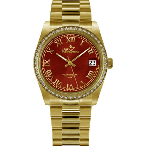 Bellevue I.17 Ladies Quartz Watch Red 35mm