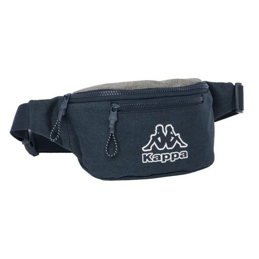 Belt Pouch by Kappa Dark Navy Grey Blue 23 x 12 9 Cm