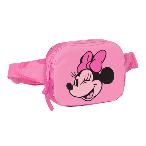 Belt Pouch by Minnie Mouse Loving Pink 14 x 11 4 Cm