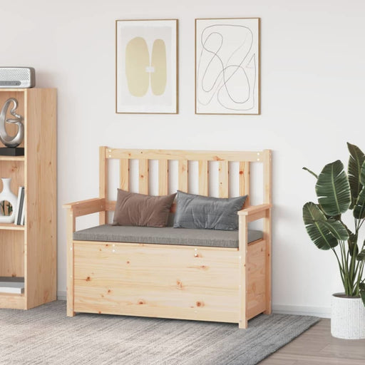 Bench 112.5x51.5x96.5 Cm Solid Wood Pine Nxtppk