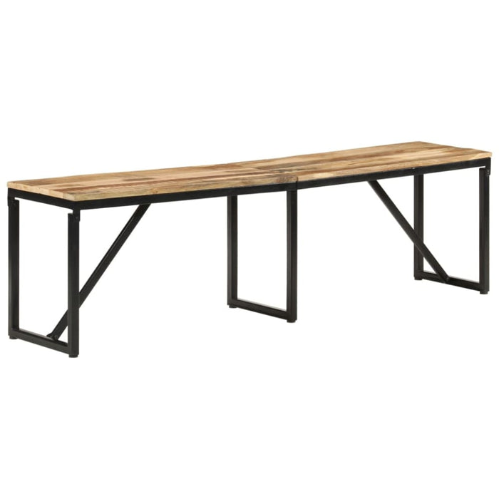 Bench 160x35x46 Cm Solid Wood Mango Tpolnt