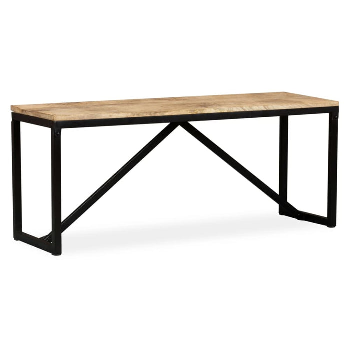 Bench Solid Mango Wood 110x35x45 Cm Xaakbx