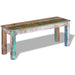 Bench Solid Reclaimed Wood 110x35x45 Cm Xatapa