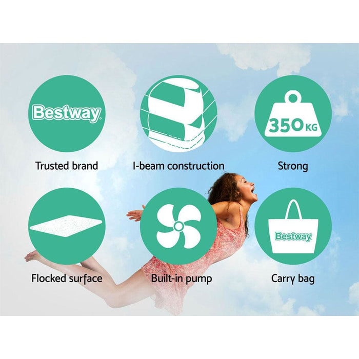 Goslash Picks Bestway Air Bed Queen Size Mattress Camping