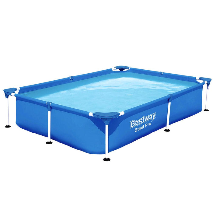 Bestway Swimming Pool Above Ground Frame Pools Outdoor Steel
