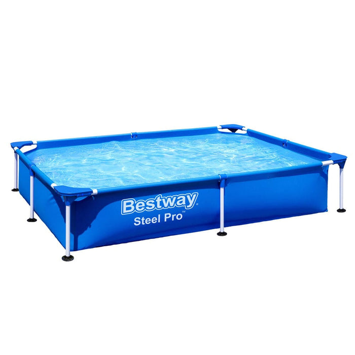 Bestway Swimming Pool Above Ground Frame Pools Outdoor Steel