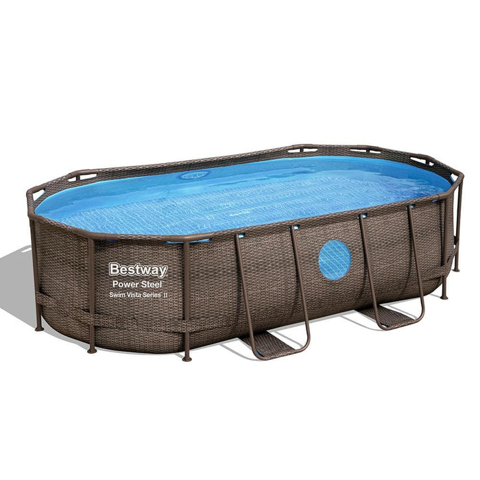 Bestway Swimming Pool Above Ground Pools Power Steel Frame
