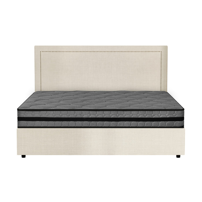Bed Frame Queen Gas Lift Storage W/ Mattress Set Adi