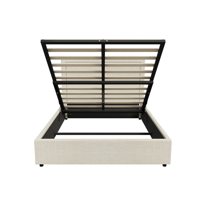 Bed Frame Queen Size Gas Lift Storage Beds