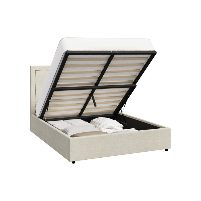 Bed Frame Queen Size Gas Lift Storage Beds