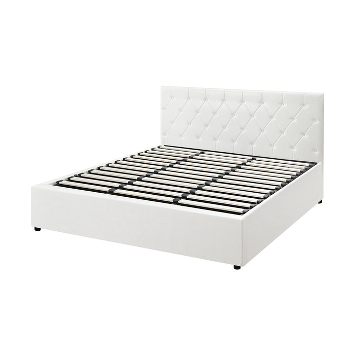 Bed Frame King Size Gas Lift Bed With Storage