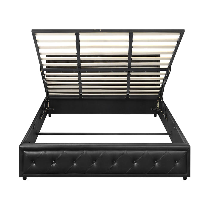 Bed Frame King Size Gas Lift Base With Storage