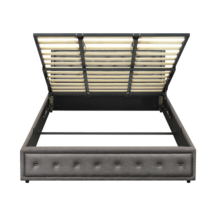 Bed Frame King Size Gas Lift Bed With Storage