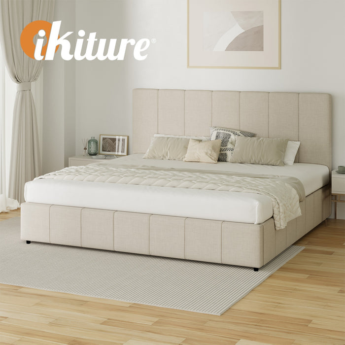 Bed Frame King Size Gas Lift Storage Beds