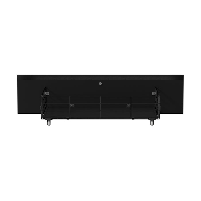 4X Trundle Drawers For Bed Frame Base Storage With Wheels Metal Black