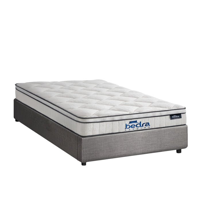 Bed Frame King Single Size Gas Lift Base Storage Platform With Mattress