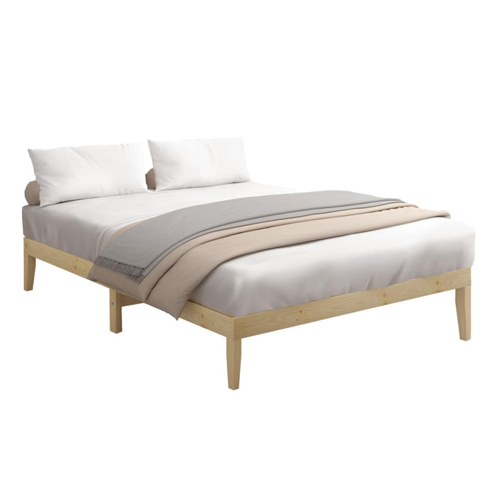 Bed Frame Double Single King Single Size Wooden Timber Mattress Base