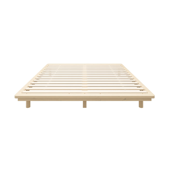 Bed Frame King Size Wooden Bed Base Timber Floating Beds