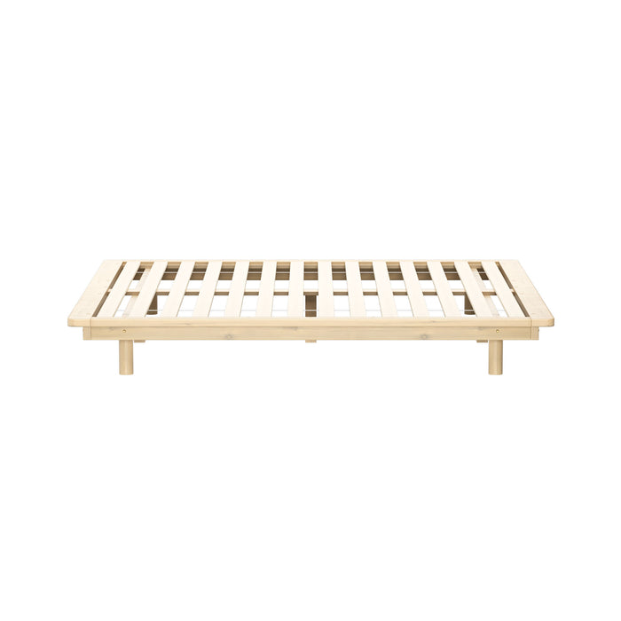 Bed Frame King Size Wooden Bed Base Timber Floating Beds