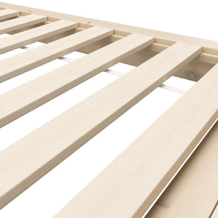 Bed Frame King Single Size Wooden Bed Base Floating Bed