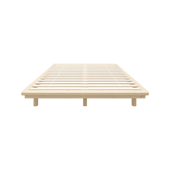 Bed Frame Queen Size Wooden Timber Bed Base Floating Beds