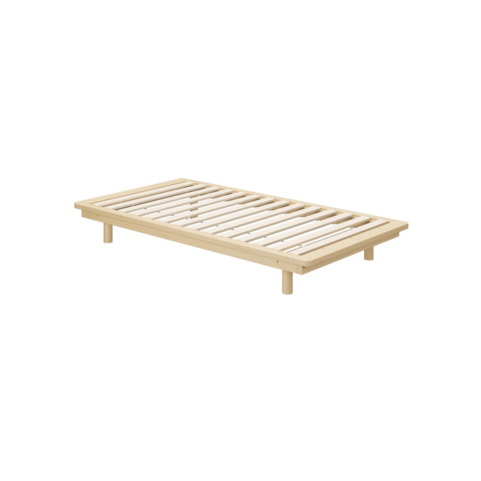 Bed Frame Single Size Wooden Bed Base Floating Bed