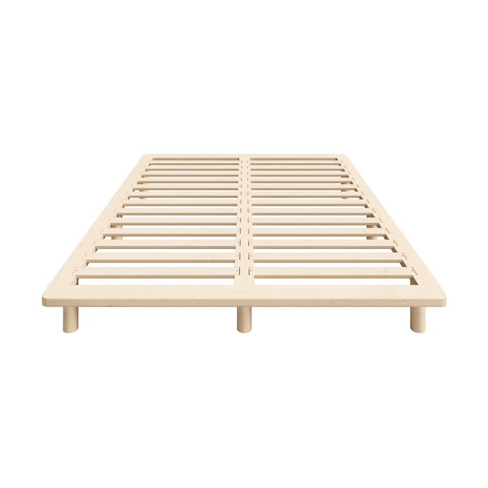 Bed Frame Double Size Wooden Bed Base Platform Timber