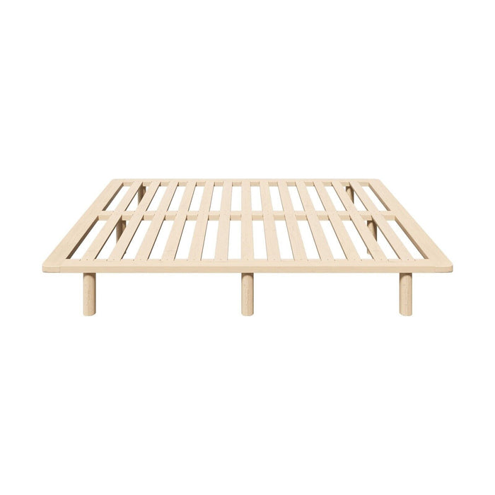 Bed Frame King Single Wooden Bed Base Platform Timber