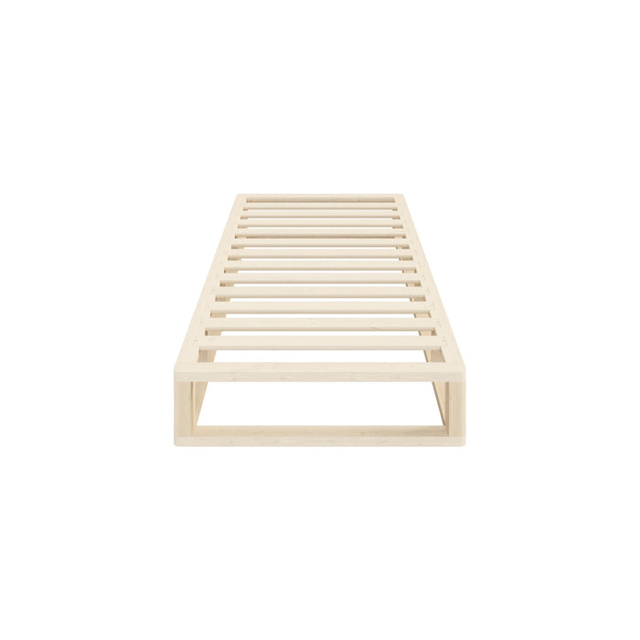 Bed Frame Single Size Wooden Bed Base Platform