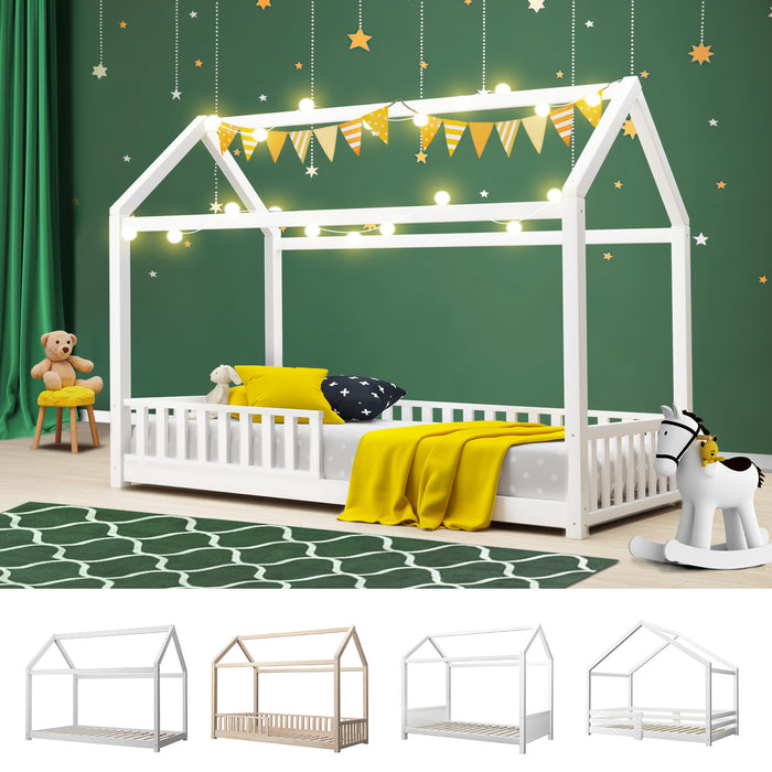 Bed Frame Single Wooden Timber House Frame Wood Mattress Base Platform