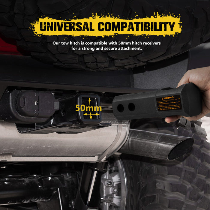 2" Recovery Hitch Receiver 10T Heavy Duty Tow Bar Off Road 4Wd 4X4
