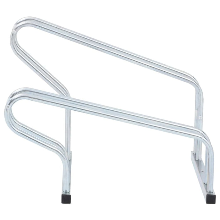 Bicycle Stand For 2 Bikes Floor Freestanding Galvanised