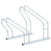 Bicycle Stand For 2 Bikes Floor Freestanding Galvanised