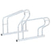 Bicycle Stand For 2 Bikes Floor Freestanding Galvanised
