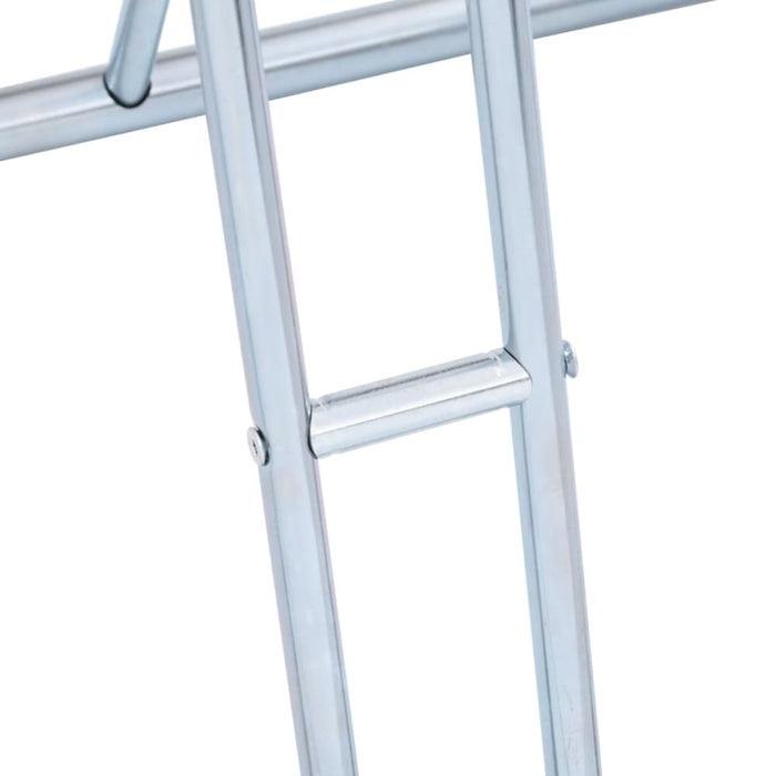 Bicycle Stand For 2 Bikes Floor Freestanding Galvanised