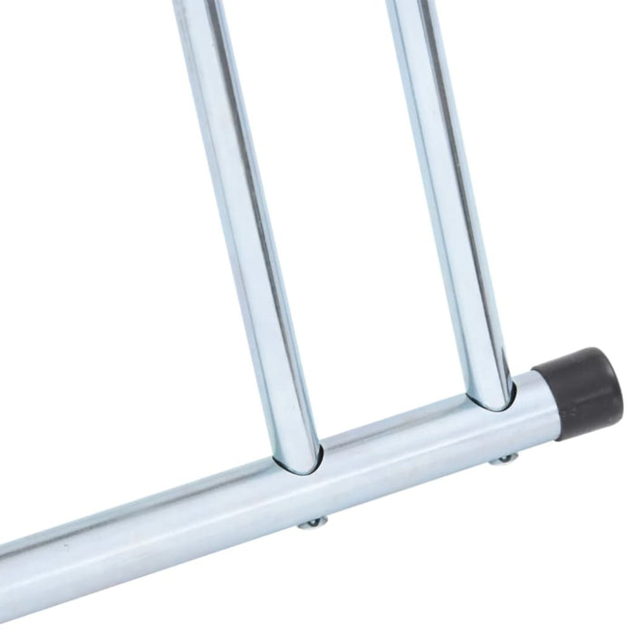 Bicycle Stand For 2 Bikes Floor Freestanding Galvanised
