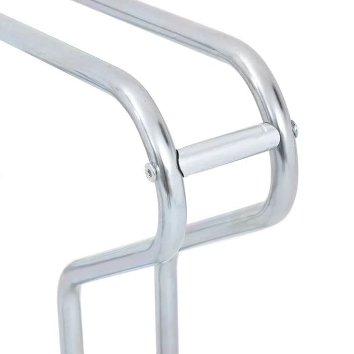 Bicycle Stand For 5 Bikes Floor Freestanding Galvanised
