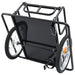 Bike Cargo Trailer 130x73x48.5 Cm Steel Black Koiib