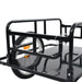 Bike Cargo Trailer 130x73x48.5 Cm Steel Black Koiib