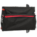 Bike Cargo Trailer Black and Red 45 Kg Iron Kabkb