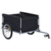 Bike Cargo Trailer Black and Red 65 Kg Kxpnn
