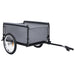 Bike Cargo Trailer Black and Blue 65 Kg Kxpnk