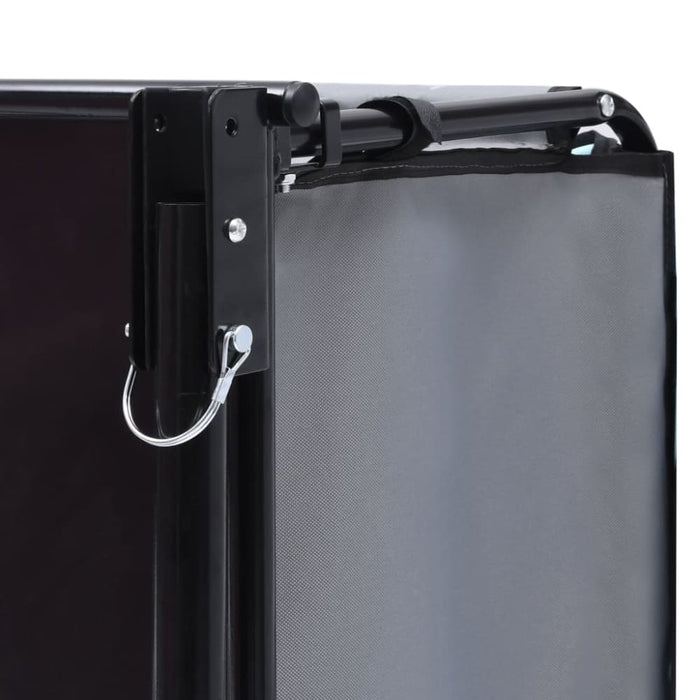 Bike Cargo Trailer Black and Blue 65 Kg Kxpnk