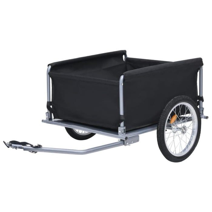 Bike Cargo Trailer Black and Grey 65 Kg Kxpkb