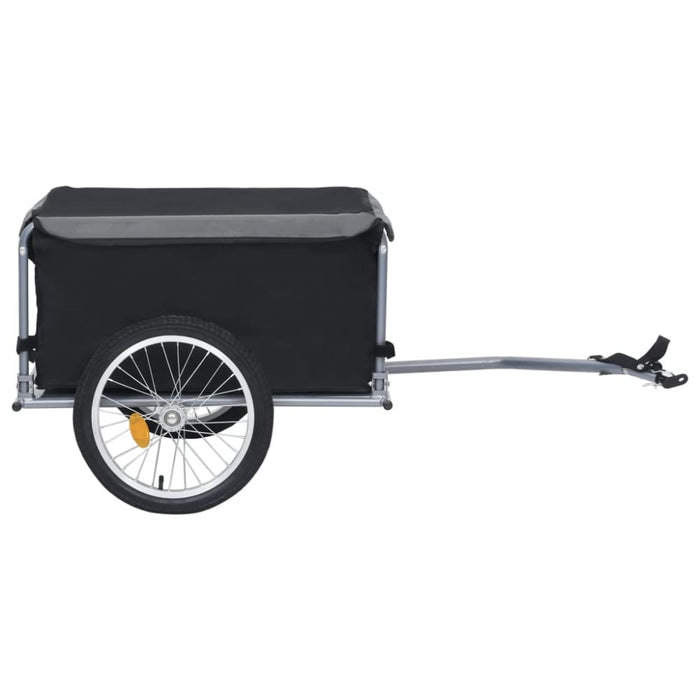 Bike Cargo Trailer Black and Grey 65 Kg Kxpkb
