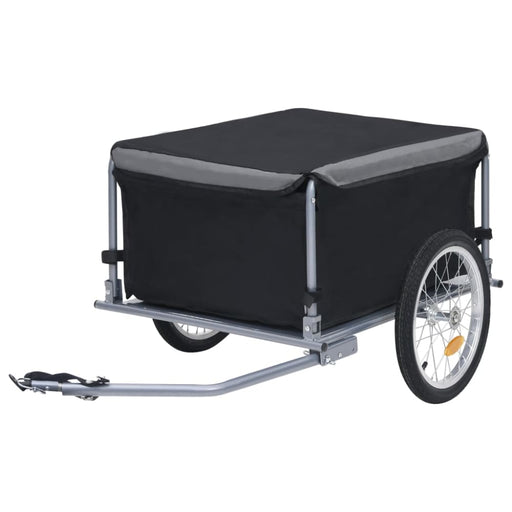 Bike Cargo Trailer Black and Grey 65 Kg Kxpkb