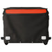 Bike Cargo Trailer Black and Orange 45 Kg Iron Kabnk