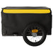 Bike Cargo Trailer Black and Yellow 30 Kg Iron Kabin